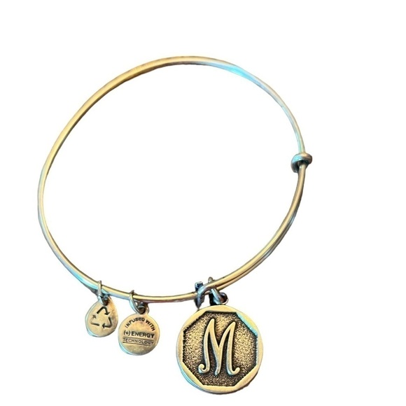Alex and Ani “M” Initial Bracelet - Picture 1 of 2